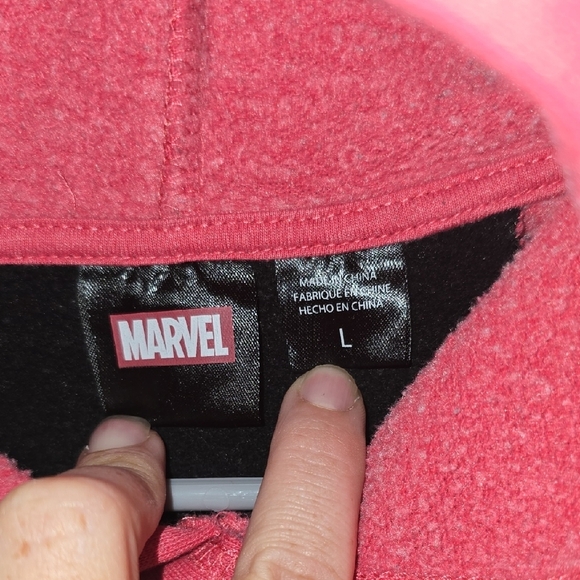 Marvel Black and Red Spider-Man Hoodie - Picture 2 of 4